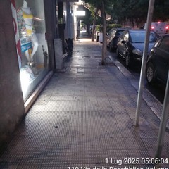 Lavaggio e diserbo strade a Bitonto