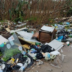 Rifiuti a gogò sulla Bitonto-Giovinazzo. È uno scempio senza fine