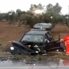 La Mercedes classe A coinvolta