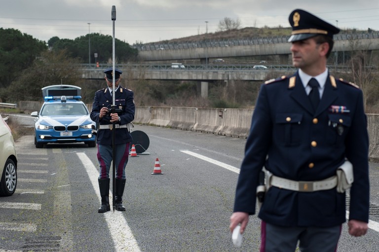 I rilievi della Polizia di Stato