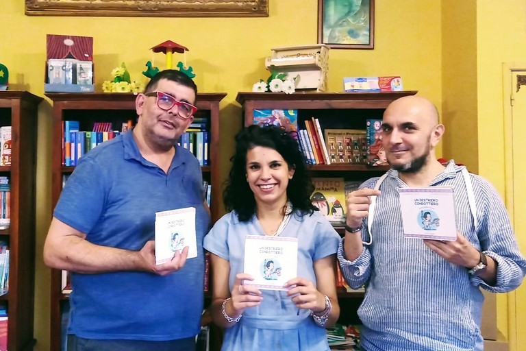 Carmen Battista con Danilo Sicolo e Peppino Piacente