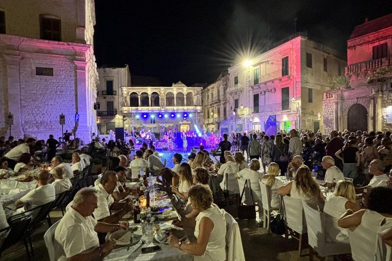 Cena in bianco a Bitonto