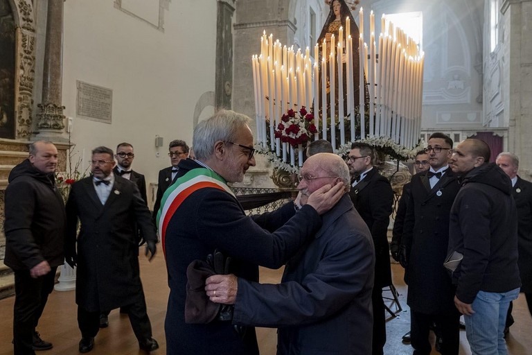 Ricci con Michele Tassiello