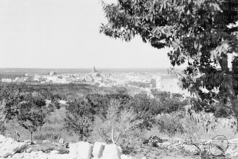 Panorama di Cassano nel 1928. <span>Foto Archivio Istituto Luce</span>