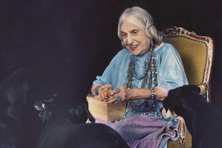 Portrait of Beatrice Wood by Wanelle Fitch