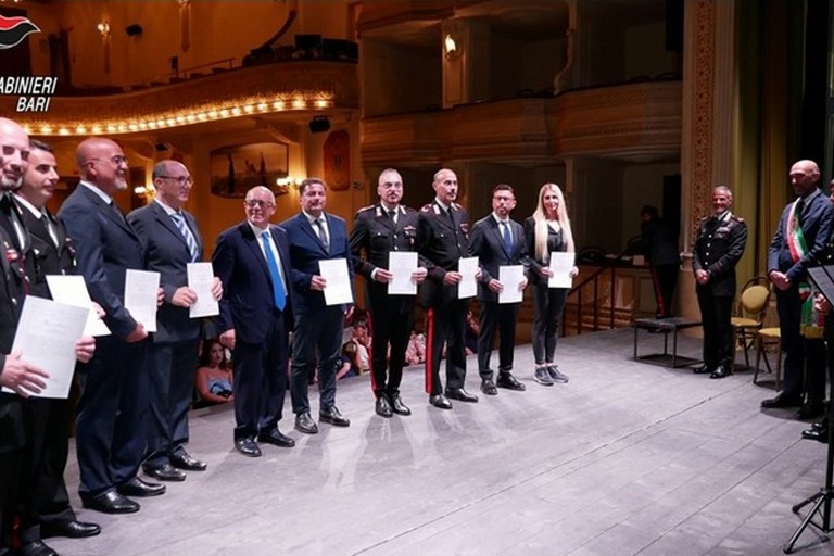 Premiata a Bari la Stazione dei Carabinieri di Bitonto