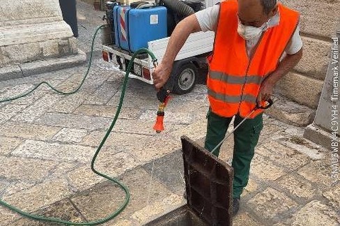 Interventi di deblattizzazione nel centro storico