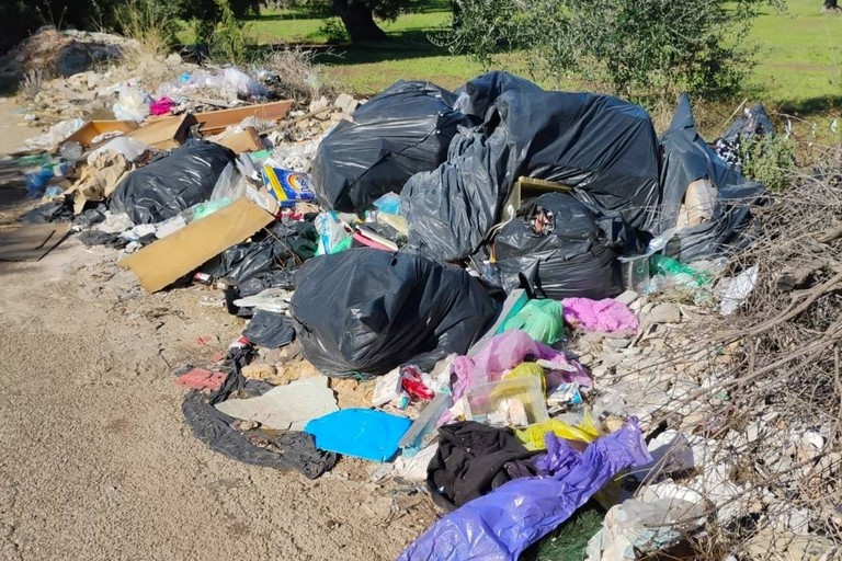 Rifiuti nelle campagne bitontine