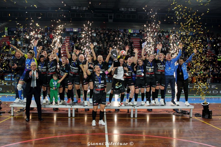 Bitonto C5 campione d'Europa. <span>Foto Gianni Dilettuso</span>