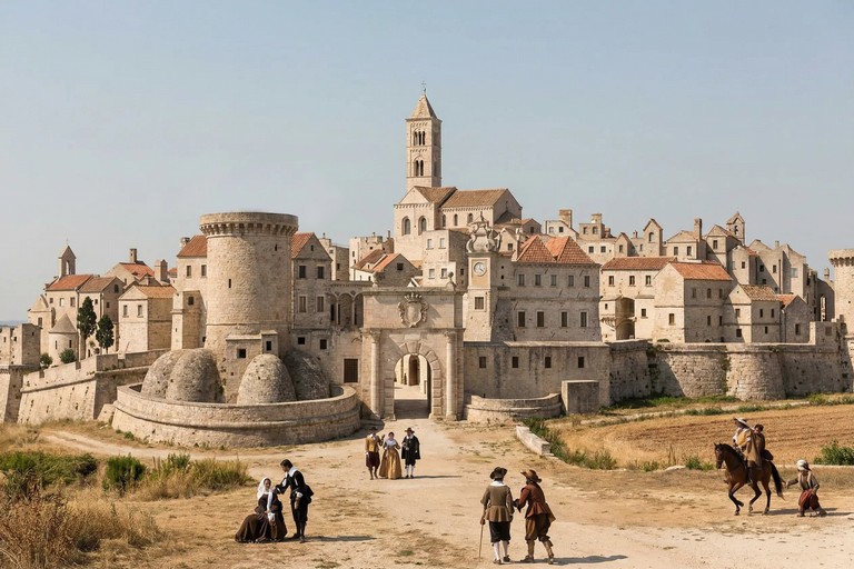 Foto storica di Bitonto. <span>Foto Mimmo Latilla</span>