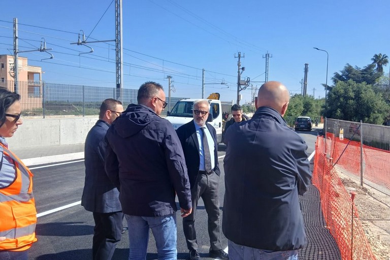Apertura strada via delle Fornaci. <span>Foto Staff sindaco </span>