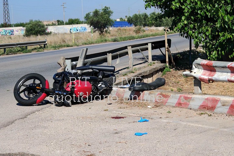 Incidente Bitonto sp 231. <span>Foto Bit Live</span>