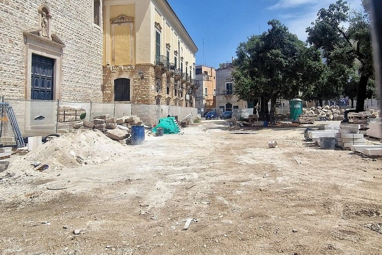 Cantiere piazza Moro
