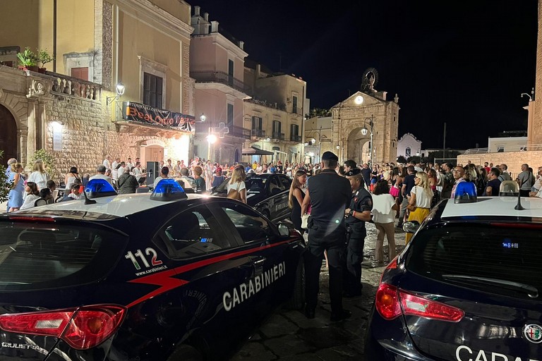 Le due pattuglie dei Carabinieri