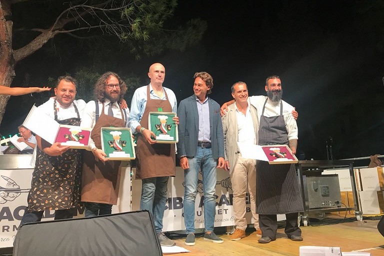 Abbaticchio e Pascucci premiati con gli chef