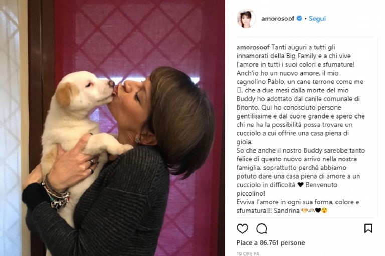 Alessandra Amoro con Pablo