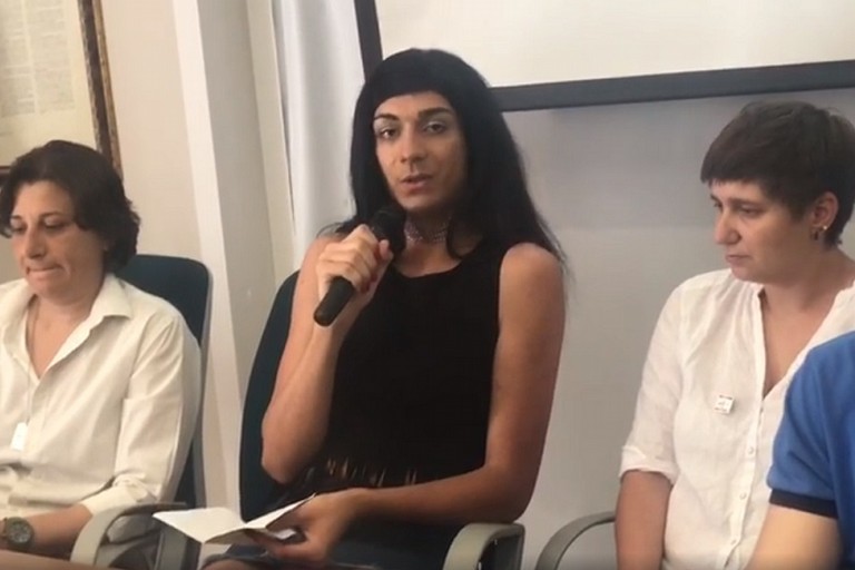 Anita Giordano madrina del protocollo sul lavoro tra CGIL e Arcigay