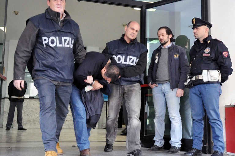 L'arresto della Polizia di Stato