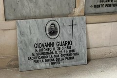 Onorate le spoglie del caduto Giovanni Guario