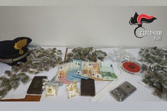 Bazar della droga in soffitta: a Bitonto arrestato 22enne