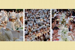 Questa sera torna Blanche, la cena in bianco in piazza Cattedrale