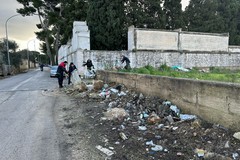 Pulizia della via Traiana, i volontari di 2hands raccolgono 265 kg di rifiuti