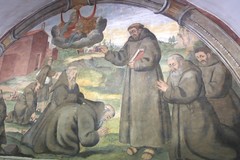 VIDEO - Torna a splendere nel convento dei Cappuccini l'antico affresco di San Francesco
