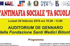 A Bitonto l’antimafia sociale “fa scuola”