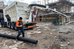 Ex macello, ripulite interamente 4 stanze nel seminterrato