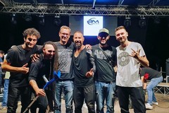 Matteo Palermo live con la sua band a Bitonto per "Notte di Musica"