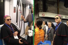 Il vescovo Savino accompagna in Metro i giovani della diocesi dal Papa