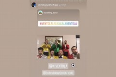 “VentolalalalalalaVentolalala” e la Travelling band di Bitonto finisce nelle stories di Bobo Vieri