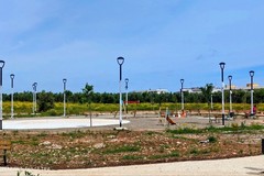 Il parco in via Traiana prende forma. Santoruvo «Lavori completati entro 30 giugno»