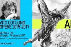 L'artista bitontino Vito Cotugno in mostra in Piemonte con la raccolta 'Angeli'