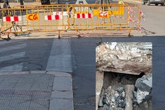 Voragine in corso V. Emanuele a Palombaio, Putignano: «Sicurezza dei cittadini non può attendere»