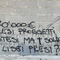 L'amarezza del Sindaco Abbaticchio per l'apparizione di frasi infamanti sul suo conto