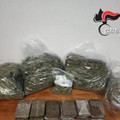 Sette chili di droga in casa a Bitonto: arrestato un 60enne