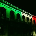 Palazzo Gentile s'illumina col tricolore per la Giornata dell'Unità Nazionale