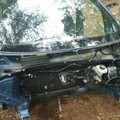 Auto rubata a Bitonto trovata cannibalizzata in agro di Andria