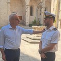 Ferragosto, il sindaco di Bitonto accoglie il nuovo ufficiale di Polizia Locale
