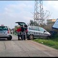 Incidente sulla sp 231 a Bitonto: auto contro cartellonistica