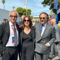 Il sindaco di Bitonto all'inaugurazione della Fiera del Levante