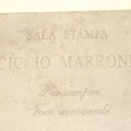 La sala stampa dello stadio ora porta il nome di Ciccio Marrone