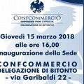 Domani si inaugura a Bitonto la nuova sede di Confcommercio