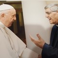 Don Ciccio Acquafredda incontra Papa Francesco