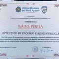 Terremoto Marche: encomio e benemerenza per l'operato dei volontari bitontini del Sass Puglia