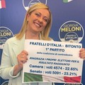 Fratelli d'Italia secondo partito a Bitonto. «Svolta storica per l'Italia e il centrodestra bitontino»