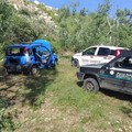 Ancora un'auto rubata ritrovata nelle campagne di Bitonto