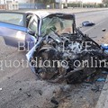 Violento scontro tra Bitonto e Modugno: gravi due uomini
