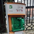 Vergogna in Villa Comunale: rubato defibrillatore